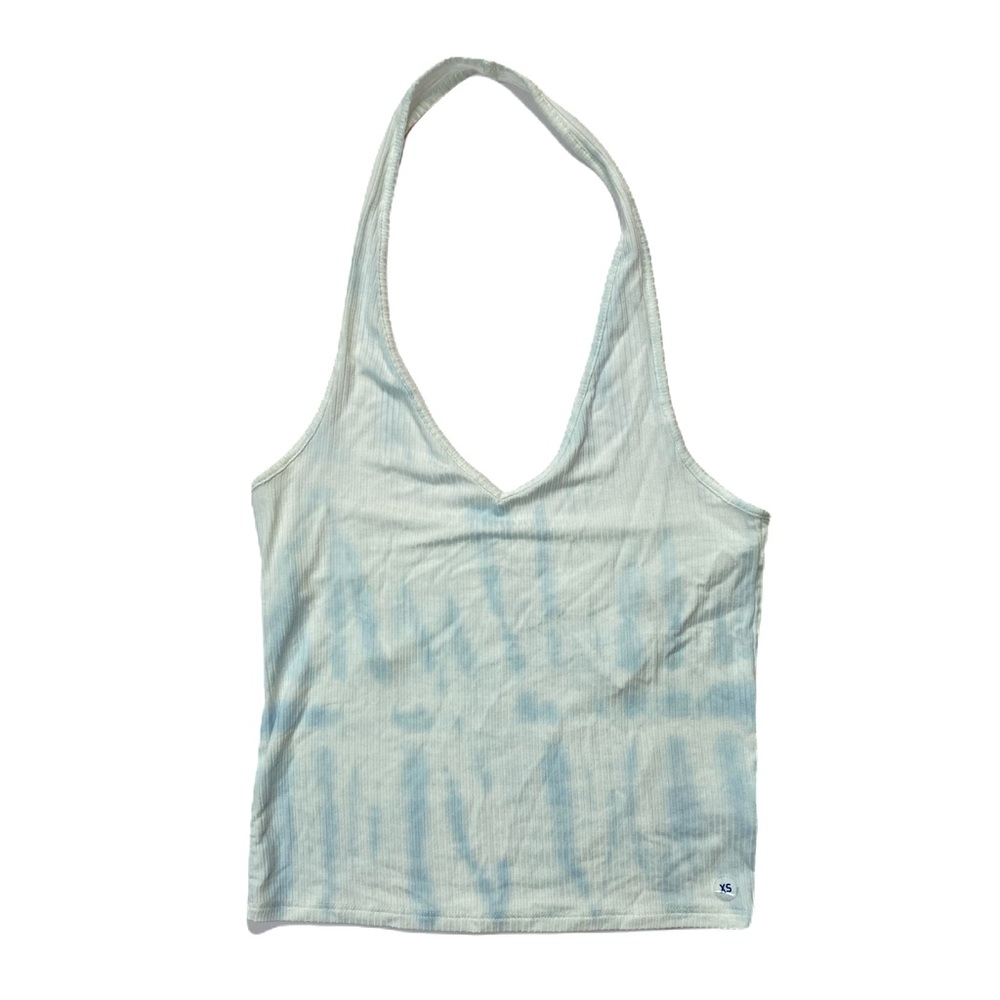 American eagle tie-dye crop top